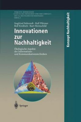 Cover of Innovationen Zur Nachhaltigkeit