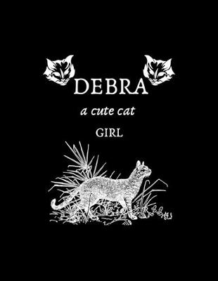 Book cover for DEBRA a cute cat girl