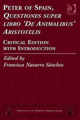 Book cover for Peter of Spain, Questiones super libro 'De Animalibus' Aristotelis