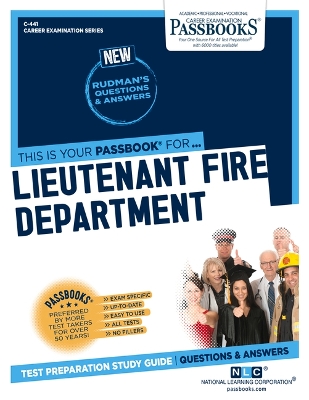 Book cover for Lieutenant Fire Department (C-441)