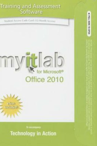 Cover of myitlab with Pearson eText -- Access Card -- for Technology in Action with Office 2010