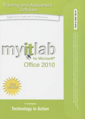 Book cover for myitlab with Pearson eText -- Access Card -- for Technology in Action with Office 2010