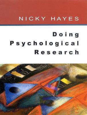 Book cover for Doing Psychological Research