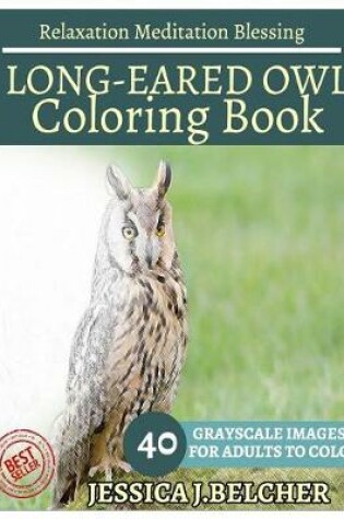 Cover of Long-Eared Owl Coloring Books