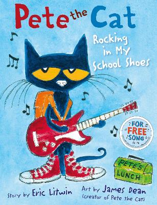 Book cover for Pete the Cat Rocking in My School Shoes