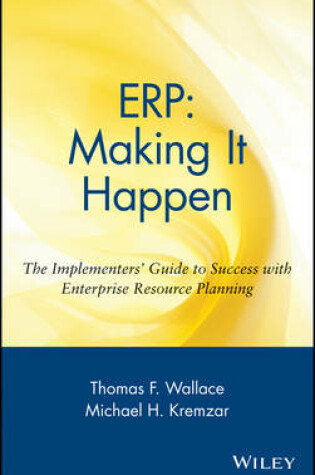 Cover of ERP: Making It Happen