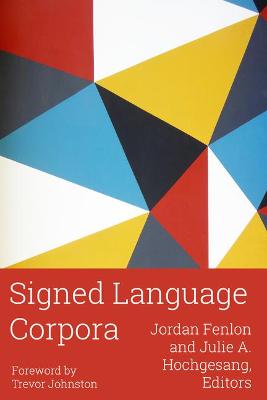 Book cover for Signed Language Corpora