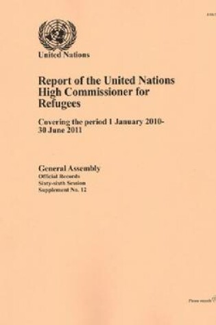 Cover of Report of the United Nations High Commissioner for Refugees