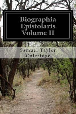 Book cover for Biographia Epistolaris Volume II