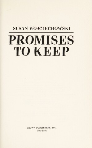 Book cover for Promises to Keep