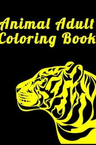 Cover of Animal Adult Coloring Book