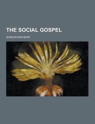 Book cover for The Social Gospel