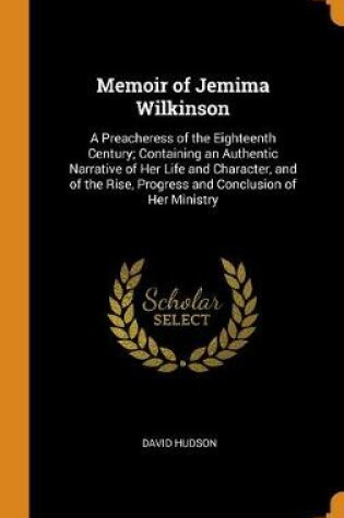 Cover of Memoir of Jemima Wilkinson