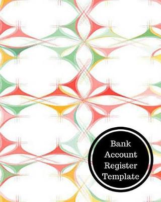 Book cover for Bank Account Register Template