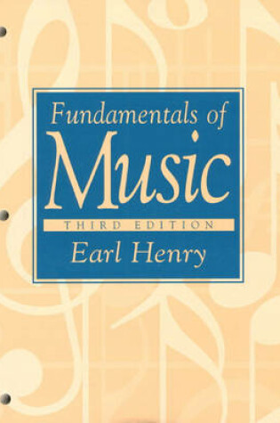 Cover of Fundamentals of Music and CD Package