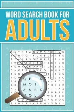 Cover of Word Search Book for Adults