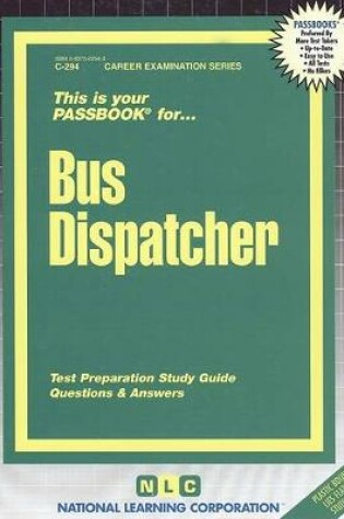 Cover of Bus Dispatcher