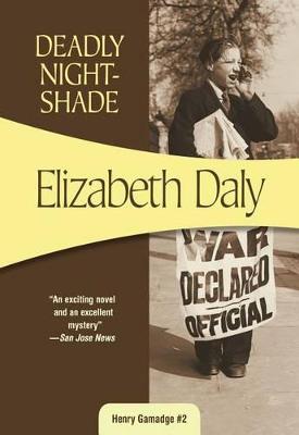 Cover of Deadly Nightshade