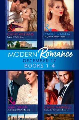Cover of Modern Romance Collection: December 2017 Books 1 - 4