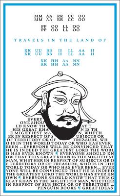 Book cover for Travels in the Land of Kubilai Khan