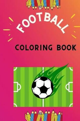 Cover of Football coloring book