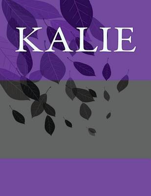 Book cover for Kalie