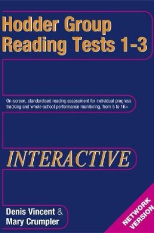 Cover of Hodder Group Reading Tests Interactive (HGRTi) 1-3 Network CD-ROM