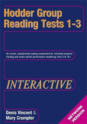 Cover of Hodder Group Reading Tests Interactive (HGRTi) 1-3 Network CD-ROM