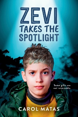 Book cover for Zevi Takes the Spotlight