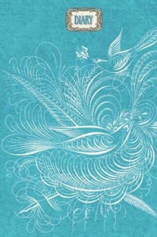 Cover of Spencerian Blue Design Any Year Diary