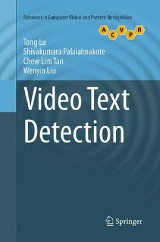 Cover of Video Text Detection