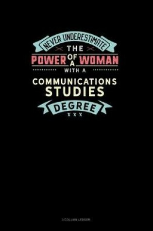 Cover of Never Underestimate The Power Of A Woman With A Communications Studies Degree