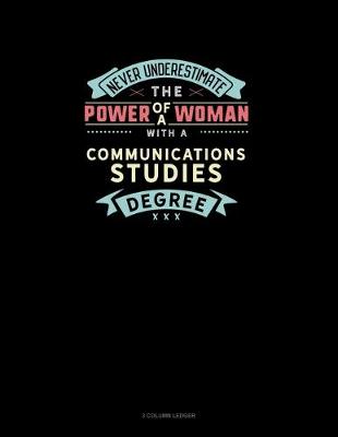 Cover of Never Underestimate The Power Of A Woman With A Communications Studies Degree