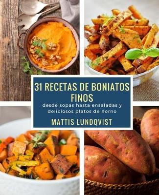 Book cover for 31 recetas de boniatos finos