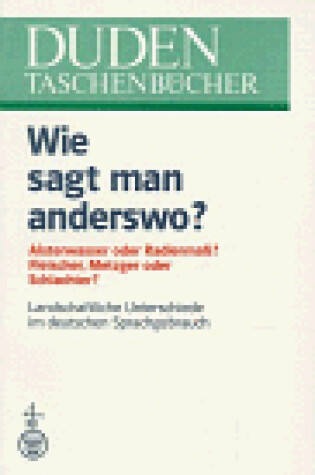 Cover of Wie Sagt Man Anderswo?