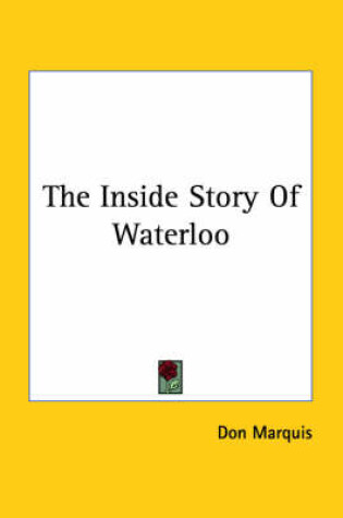 Cover of The Inside Story of Waterloo