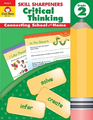 Cover of Skill Sharpeners: Critical Thinking, Grade 2 Workbook