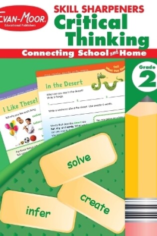 Cover of Skill Sharpeners: Critical Thinking, Grade 2 Workbook