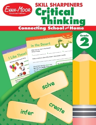 Cover of Skill Sharpeners: Critical Thinking, Grade 2 Workbook