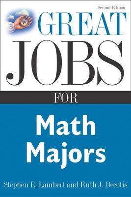 Book cover for Great Jobs for Math Majors, Second ed.