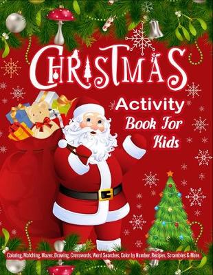 Book cover for CHRISTMAS Activity Book For Kids
