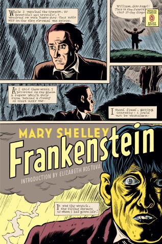 Book cover for Frankenstein