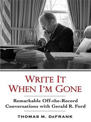 Book cover for Write It When I'm Gone