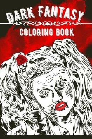 Cover of Dark Fantasy Coloring Book