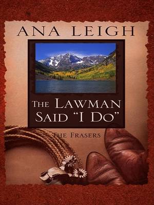 Book cover for The Lawman Said "I Do"