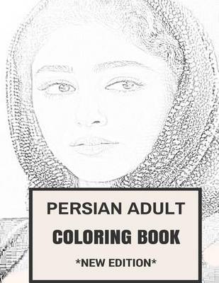 Book cover for Persian Adult Coloring Book