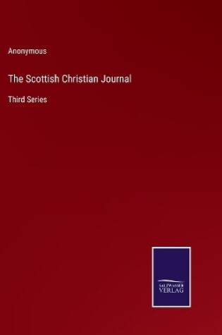 Cover of The Scottish Christian Journal