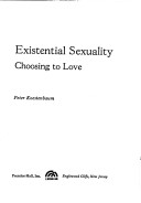 Cover of Existential Sexuality