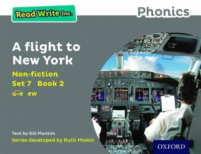 Cover of Read Write Inc. Phonics: A Flight to New York (Grey Set 7 Non-fiction 2)