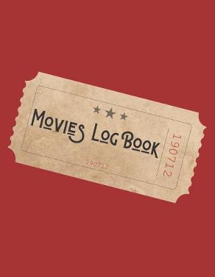 Book cover for Movies Log Book